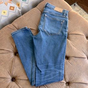 Madewell high rise skinny jeans